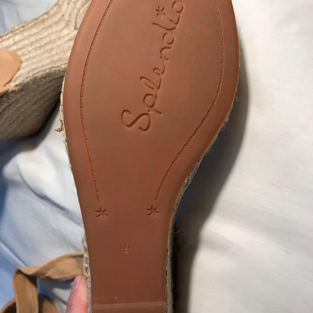 Splendid Espadrille Ankle Wrap Sandals